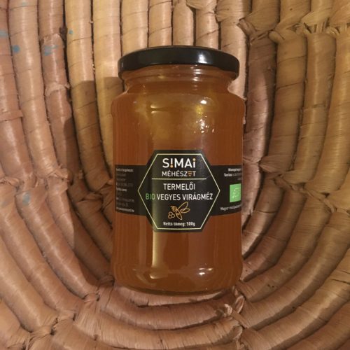 Organic Wild Meadow Flower Honey (500g)