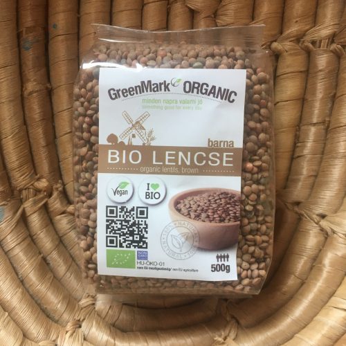 Organic Lentils - Brown (500g)
