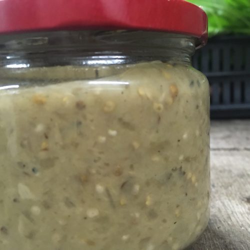 Organic Aubergine Spread (330ml)