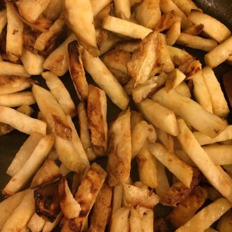 Buttery Celeriac Sticks